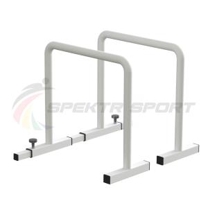 Купить Брусья напольные хайлетсы Spektr Sport цв. белый в Йошкар-Оле 