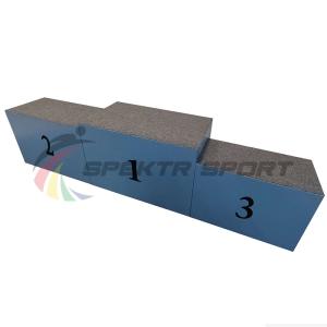 Купить Пьедестал для награждения "матрешка" переносной (обшит  фанерой) 2 человека на ступень SP РАН4Ф в Йошкар-Оле 