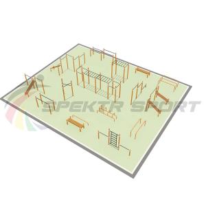 Купить Парковая площадка для Воркаут и WRK 5_76mm в Йошкар-Оле 