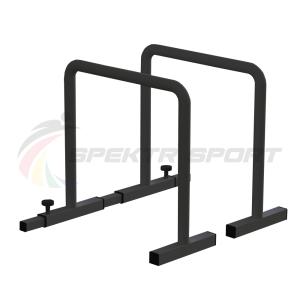Купить Брусья напольные хайлетсы Spektr Sport цв. черный в Йошкар-Оле 